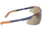 Preview: Veiligheidsbril Uvex I-VO "S" blauw/oranje pc.